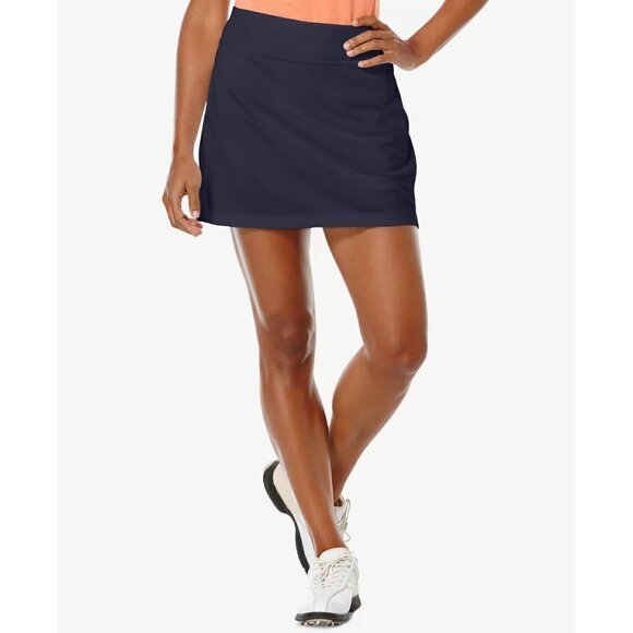 PGA Tour Pants - PGA Tour Airflux Tummy Control Stretch Women's Golf Skort Size XXL Blue MSRP $60